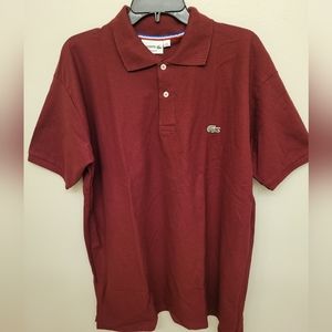 Lacoste Men's Short-Sleeve Pique Polo Shirt XXL